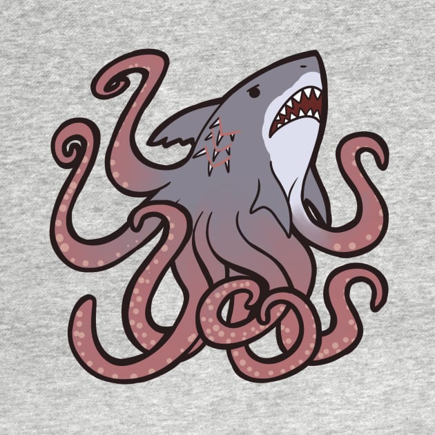 Sharktopus by owlapin